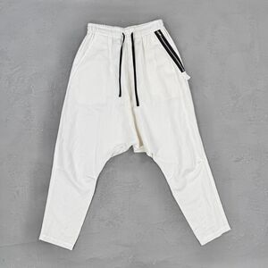 Regulation Yohji Yamamoto SS 2014 Relaxed Dropcrotch Linen Blend Pants Sz 2, S